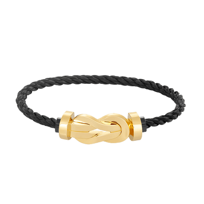 [Stellar Jewelry]CHANCE LARGE 8 FIGURE BUCKLE NO DIAMOND BRACELET GOLD