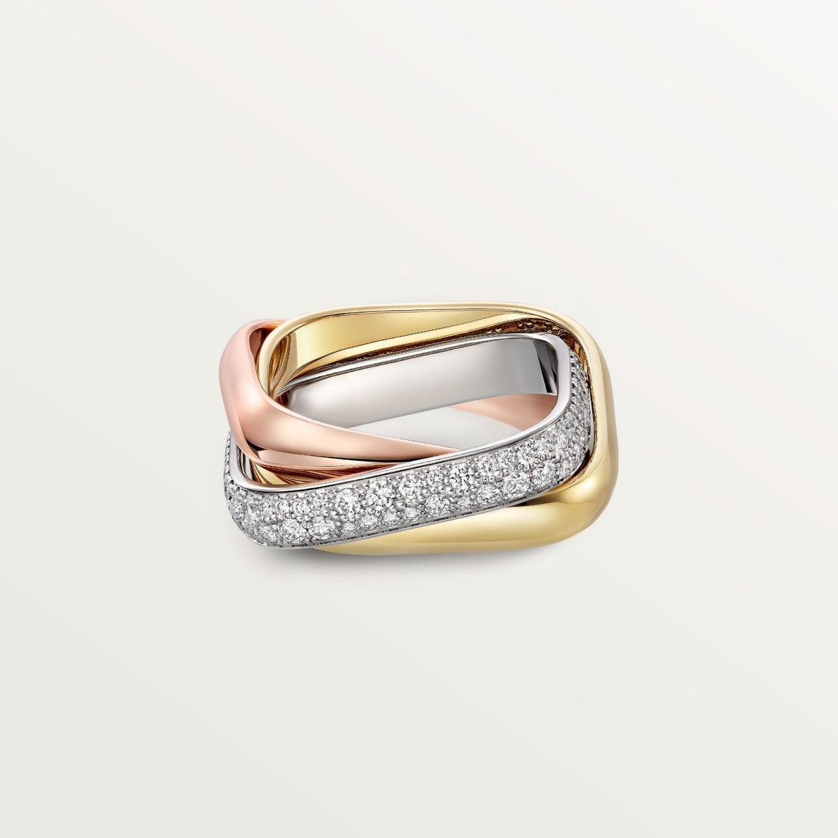 [Stellar Jewelry]TRINITY 3.5MM CUSHION RING COLLECTION