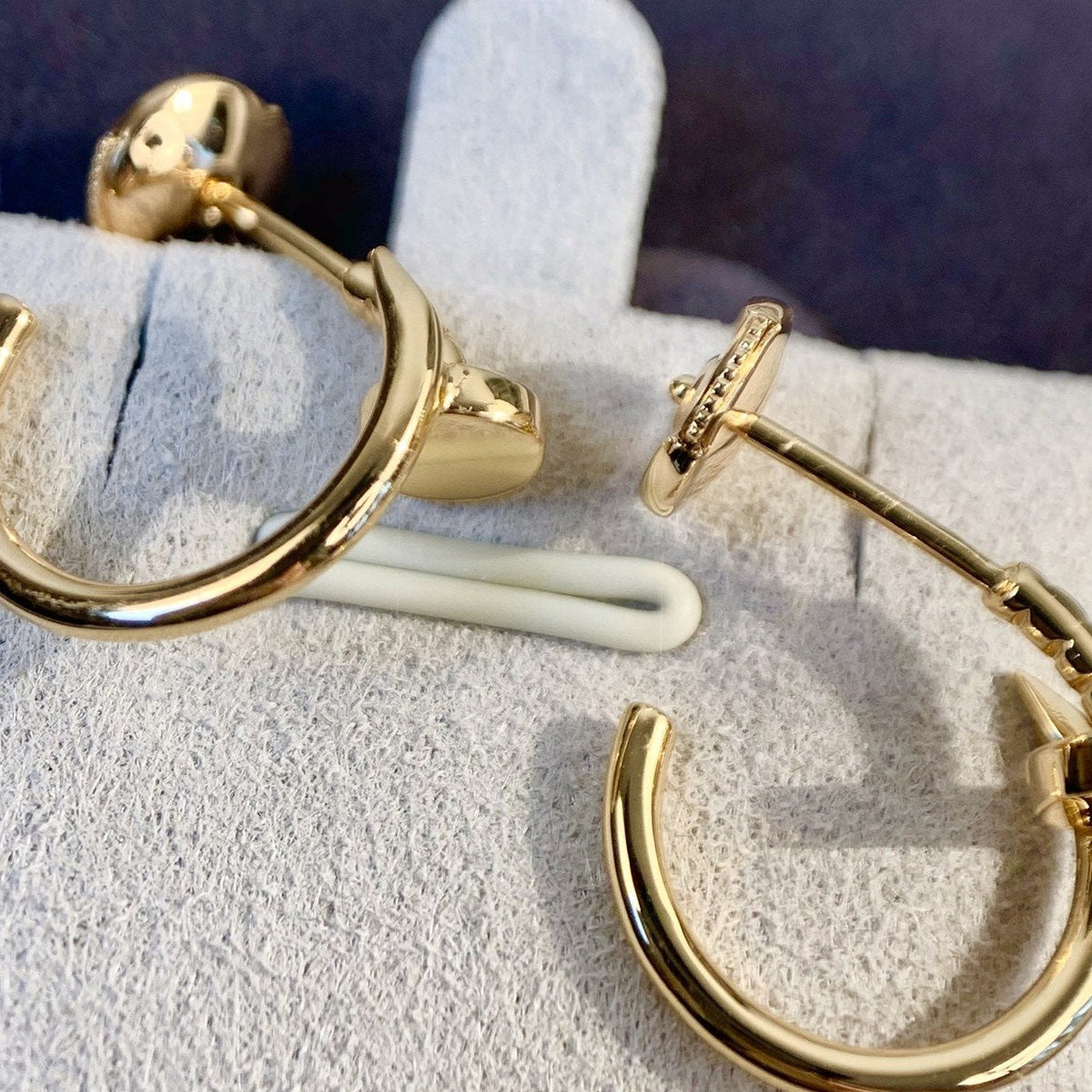 [Stellar Jewelry]JUSTE EARRINGS PINK GOLD