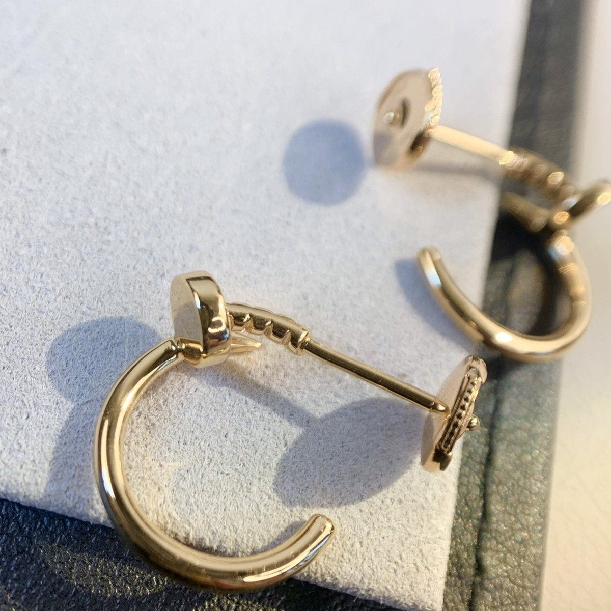 [Stellar Jewelry]JUSTE EARRINGS PINK GOLD