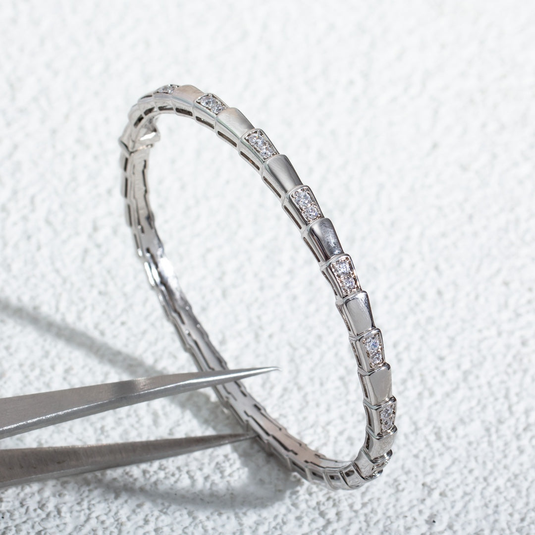 [Stellar Jewelry]SERPENTI BRACELET SILVER DIAMOND