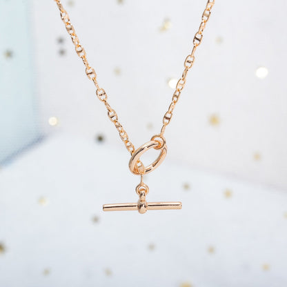 [Stellar Jewelry]ECHAPPEE NECKLACE PINK GOLD