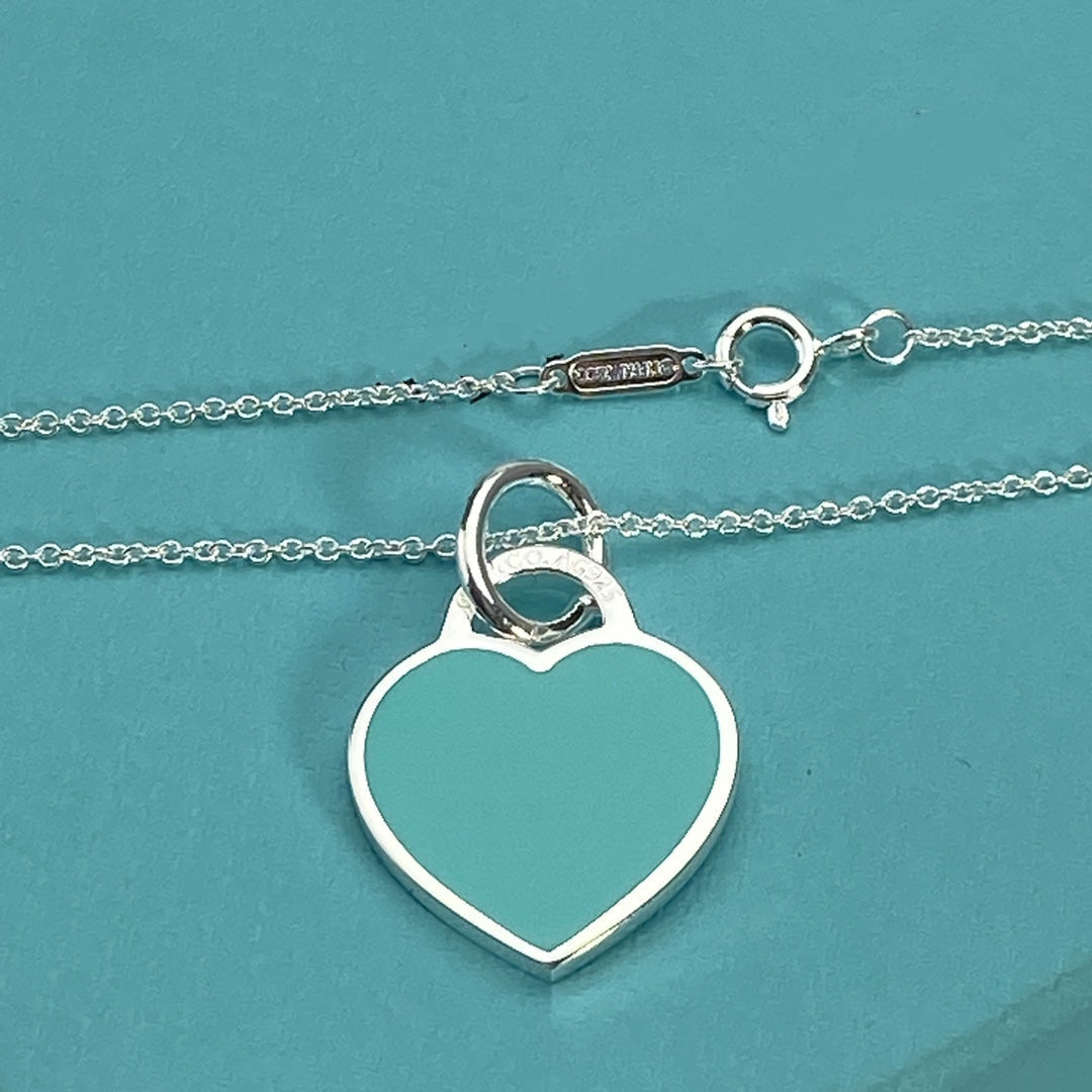 [Stellar jewels]HEART PEDANT SILVER NECKLACE
