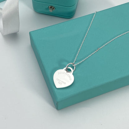 [Stellar jewels]HEART PEDANT SILVER NECKLACE
