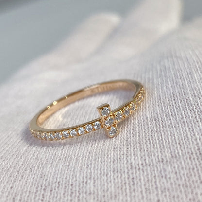 [Stellar jewels]T RING DIAMOND PINK GOLD
