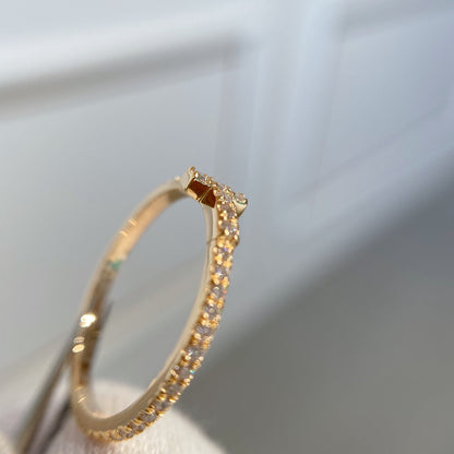 [Stellar jewels]T RING DIAMOND PINK GOLD