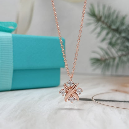 [Stellar jewels]PINWHEEL NECKLACE DIAMOND