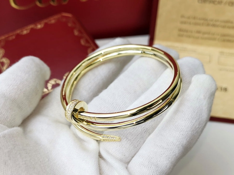 [Stellar Jewelry]JUSTE BRACELET 3.5MM DOUBLE ROW DIAMOND