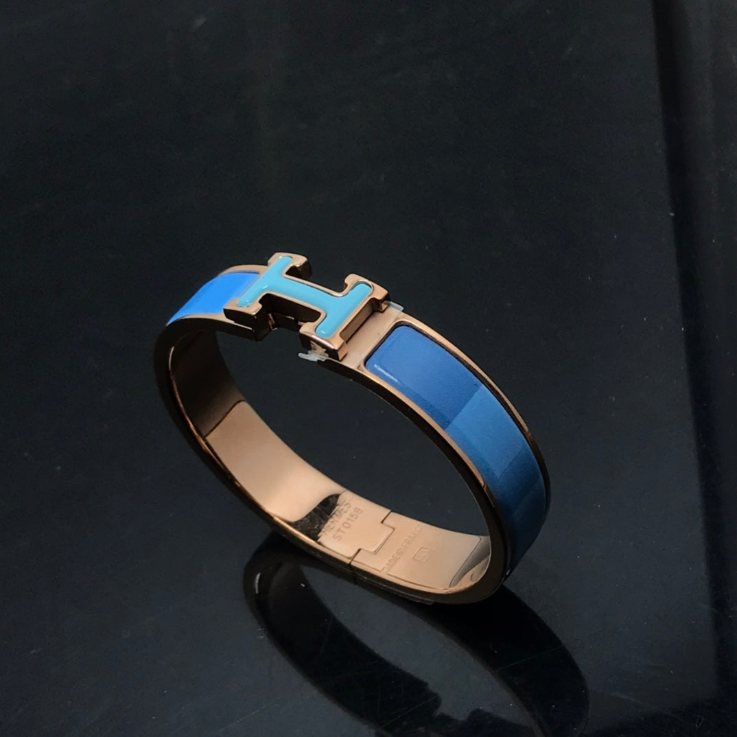 [Stellar Jewelry]H BRACELET BLUE RAINBOW CERAMIC