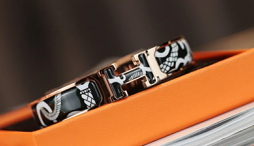 [Stellar Jewelry]H TARTAN BRACELET 12MM