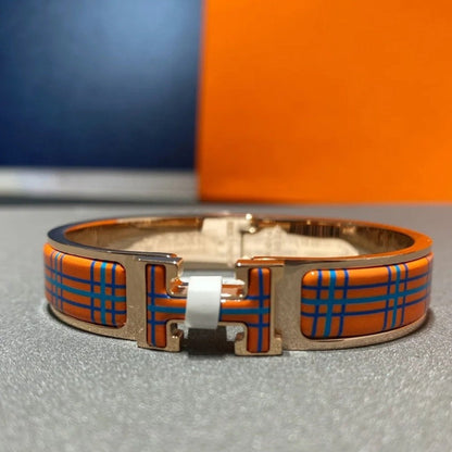 [Stellar Jewelry]H TARTAN BRACELET 12MM