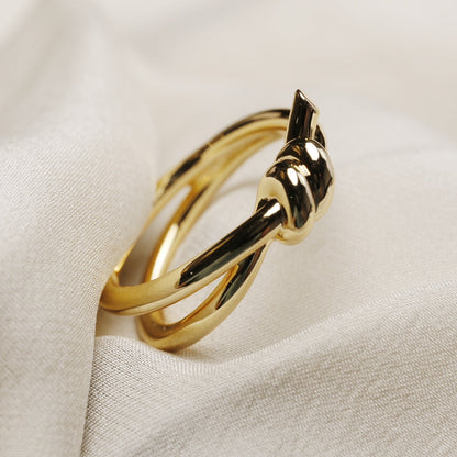 [Stellar jewels]KNOT RING GOLD