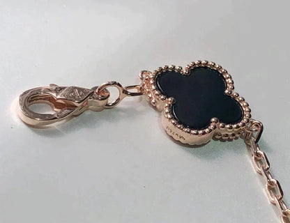 [Stellar Jewelry]CLOVER 5 MOTIFS MULTICOLOR BRACELET