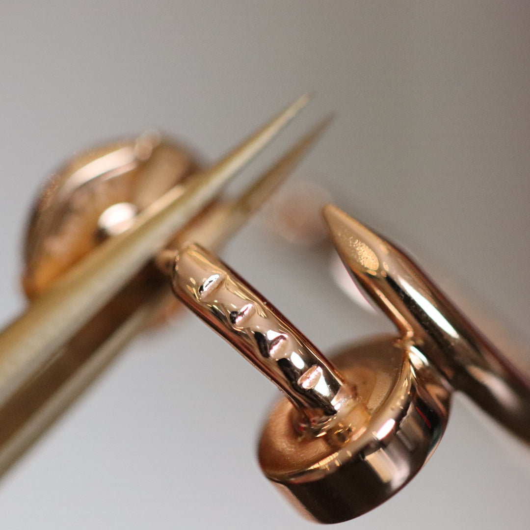 [Stellar Jewelry]JUSTE EARRINGS PINK GOLD