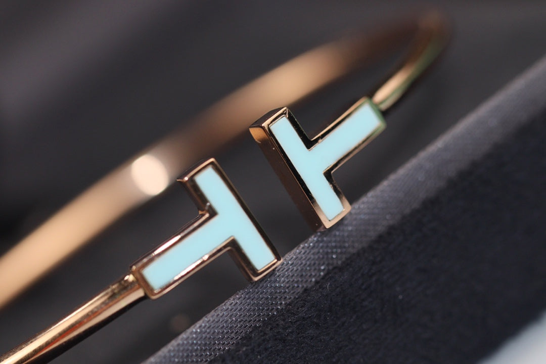 [Stellar jewels]T BRACELET 1.8MM TURQUOISE PINK GOLD