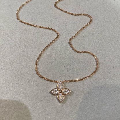 [Stellar Jewelry]STAR DIAMOND NECKALCE
