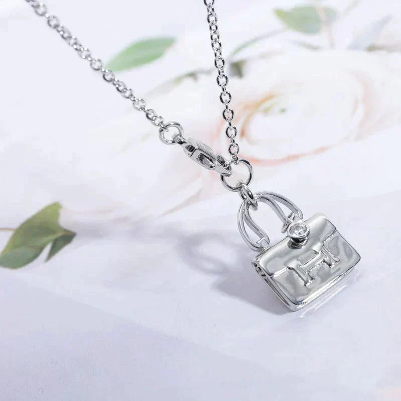 [Stellar Jewelry]AMULETTE PEDANT SILVER NECKLACE