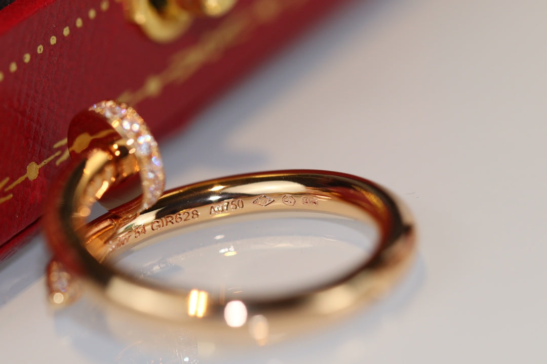[Stellar Jewelry]JUSTE RING 2.65MM GOLD DIAMOND