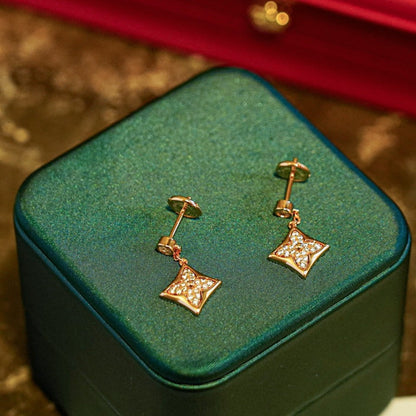 [Stellar Jewelry]STAR DIAMONDS EARRINGS GOLD