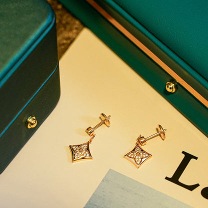 [Stellar Jewelry]STAR DIAMONDS EARRINGS GOLD