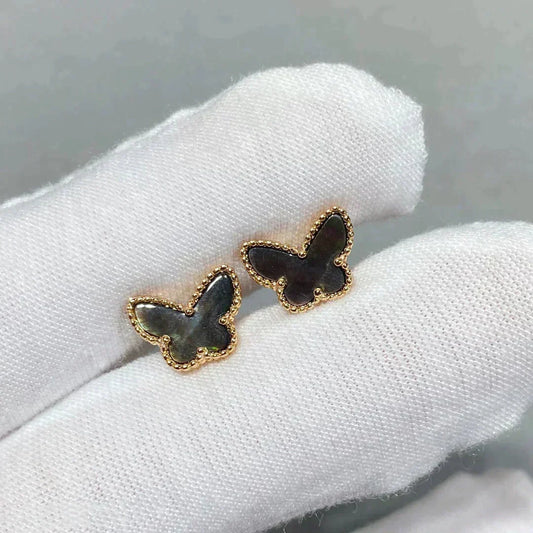 [Stellar Jewelry]BUTTERFLY DARK MOP  EARRINGS