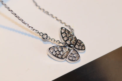 [Stellar Jewelry]BUTTERFLY DIAMOND NECKLACE
