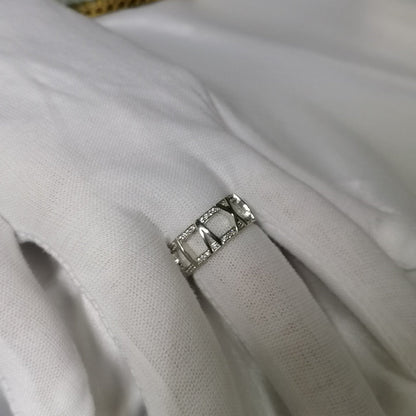 [Stellar jewels]ATLAS LARGE OPEN DIAMOND RING