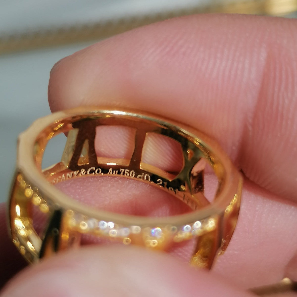 [Stellar jewels]ATLAS LARGE OPEN DIAMOND RING