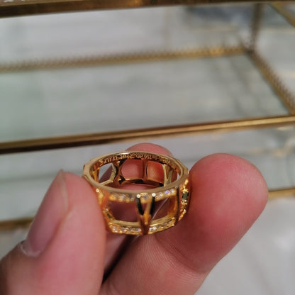 [Stellar jewels]ATLAS LARGE OPEN DIAMOND RING