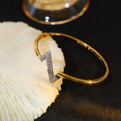 [Stellar Jewelry]VOLTE UPSITE DOWN GOLD DIAMOND BRACELET