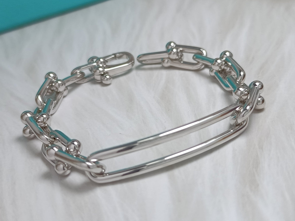 [Stellar jewels]HARDWEAR LONG CHAIN BRACELET