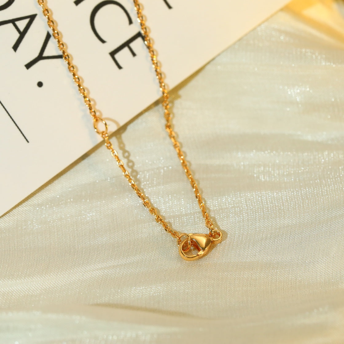 [Stellar Jewelry]VOLT SILVER DIAMOND PEDANT NECKLACE