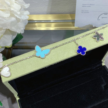 [Stellar Jewelry]LUCKY SPRING SILVER BRACELET 4 MOTIF