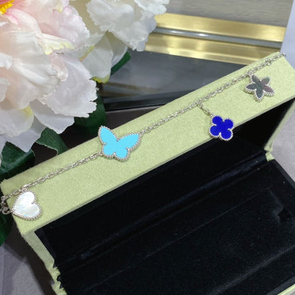 [Stellar Jewelry]LUCKY SPRING SILVER BRACELET 4 MOTIF