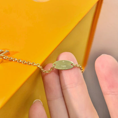 [Stellar Jewelry]LOGO STAR MOTIF GOLD BRACELET