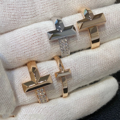 [Stellar jewels]T WIRE MEDIUM DIAMOND RING