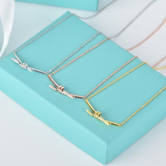 [Stellar jewels]KNOT NECKLACE