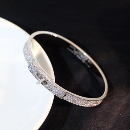 [Stellar Jewelry]KELLY BRACELET DIAMOND PAVED