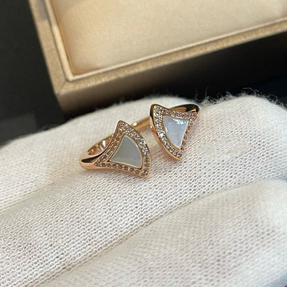 [Stellar Jewelry]DREAM MOP DIAMOND OPEN RING
