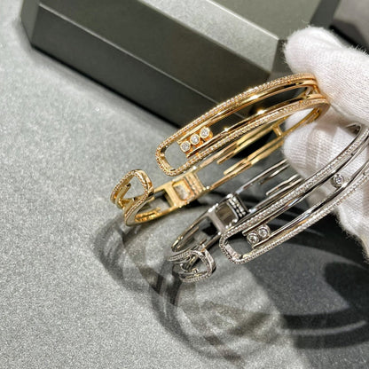[Stellar Jewelry]MOVE 10TH PAVED DIAMOND BRACELET