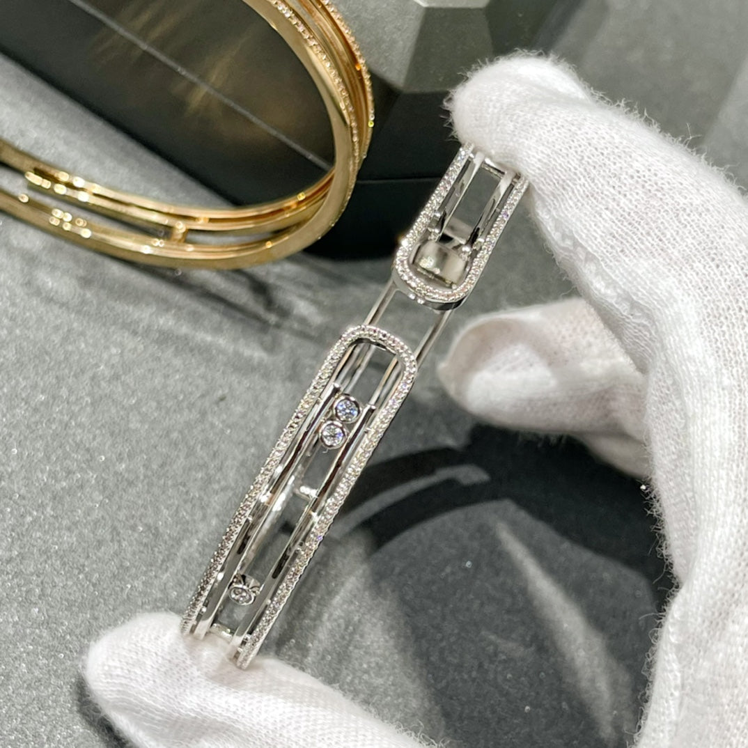 [Stellar Jewelry]MOVE 10TH PAVED DIAMOND BRACELET