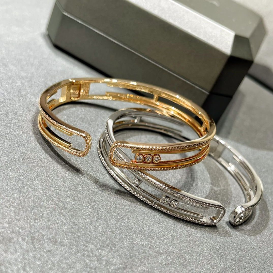 [Stellar Jewelry]MOVE 10TH PAVED DIAMOND BRACELET