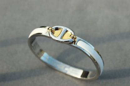 [Stellar Jewelry]CLIC CHAINE SILVER BRACELET