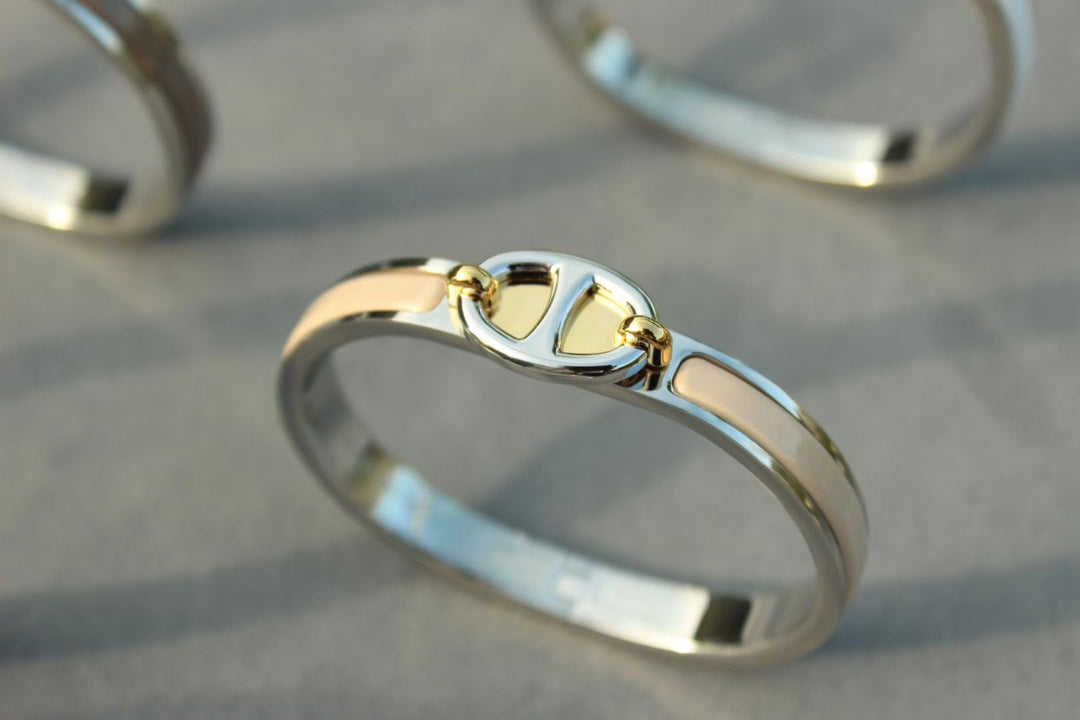 [Stellar Jewelry]CLIC CHAINE SILVER BRACELET