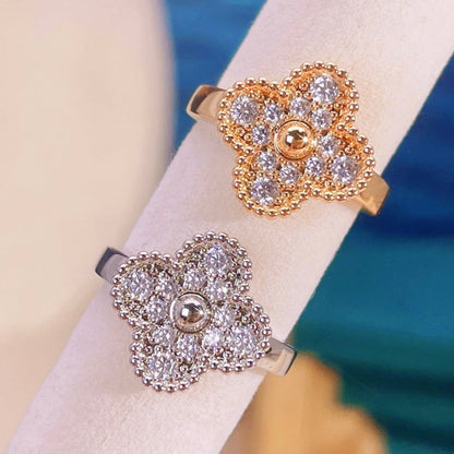 [Stellar Jewelry]CLOVER DIAMOND RING