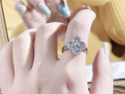 [Stellar Jewelry]CLOVER DIAMOND RING