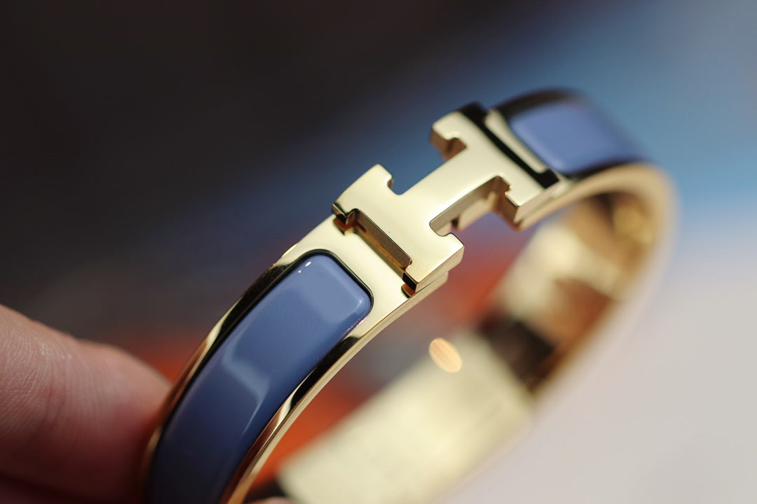 [Stellar Jewelry]H BRACELET 12MM BLUE GRAY