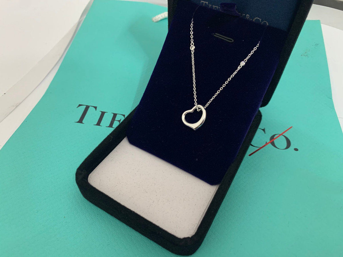 [Stellar jewels]HEART NECKLACE PENDANT STERLING