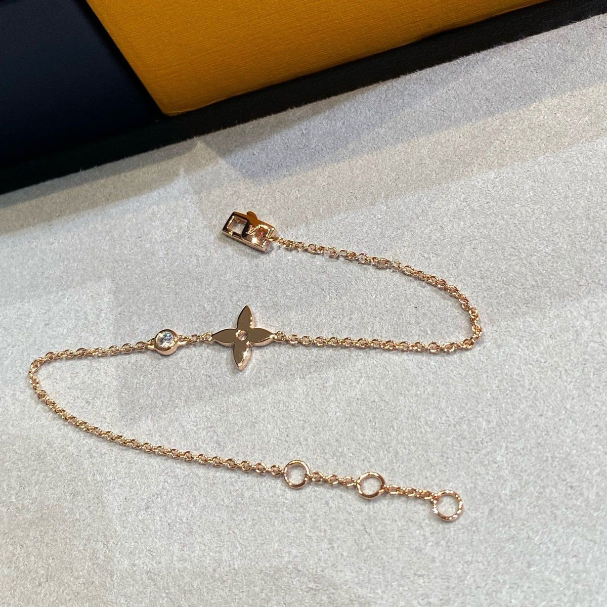 [Stellar Jewelry]STAR DIAMOND PINK GOLD BRACELET