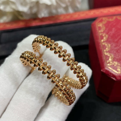 [Stellar Jewelry]CLASH LARGE HOOP EARRINGS